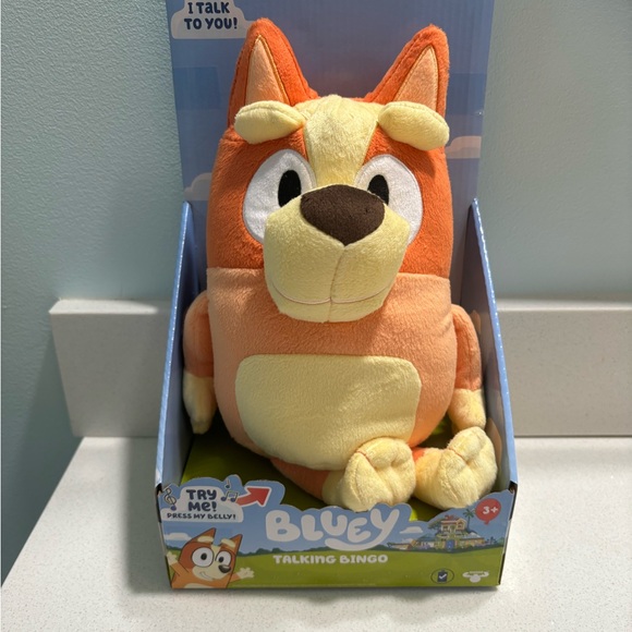 Bluey Toy Bundle Talking Bingo And Colorforms Set Stocking Stuffers Christmas - Picture 2 of 6